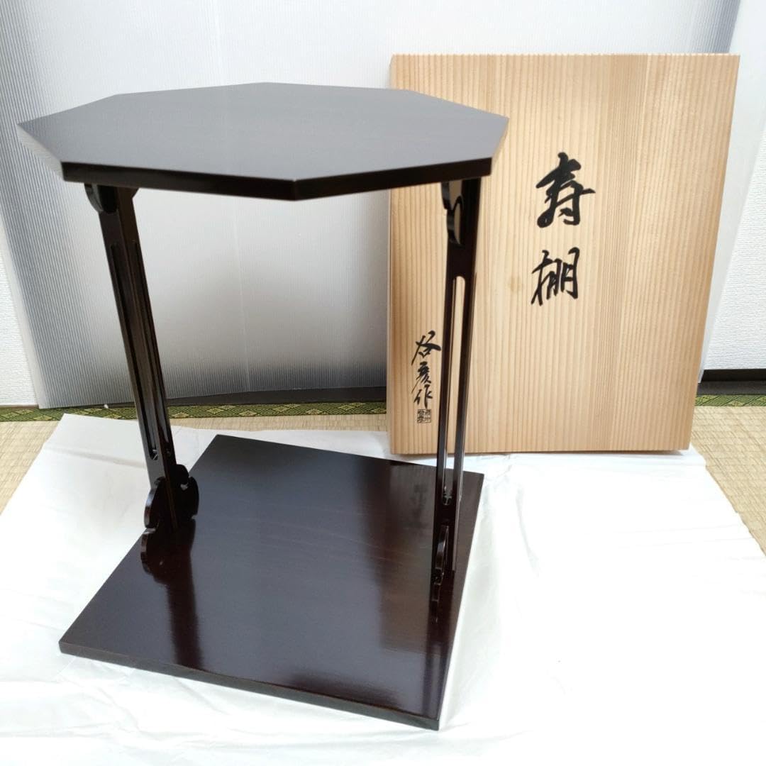 T.N.Iさん専用　寿棚　茶棚　淡々斎好写　溜塗　木製漆器　棚物　寿棚　茶道具 通販販売【茶道具】 寿棚 *淡々斎好写* 裏千家*[tan10043]茶道道具棚